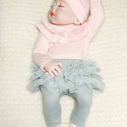 Spodnie niemowlęce Emily Bambarillo szary