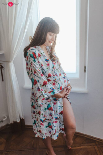 Szlafrok bambusowy Paradise Milk&Love 