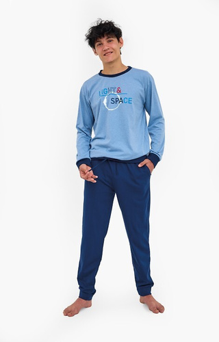 Cornette F&Y 998/57 – piżama młodzieżowa chłopięca, bawełna, nadruk