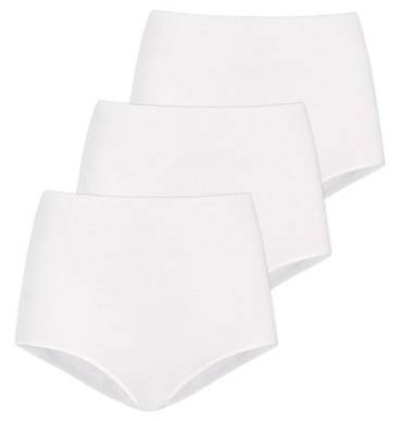 Wielopak figi wysoki stan Classico Teyli - biały