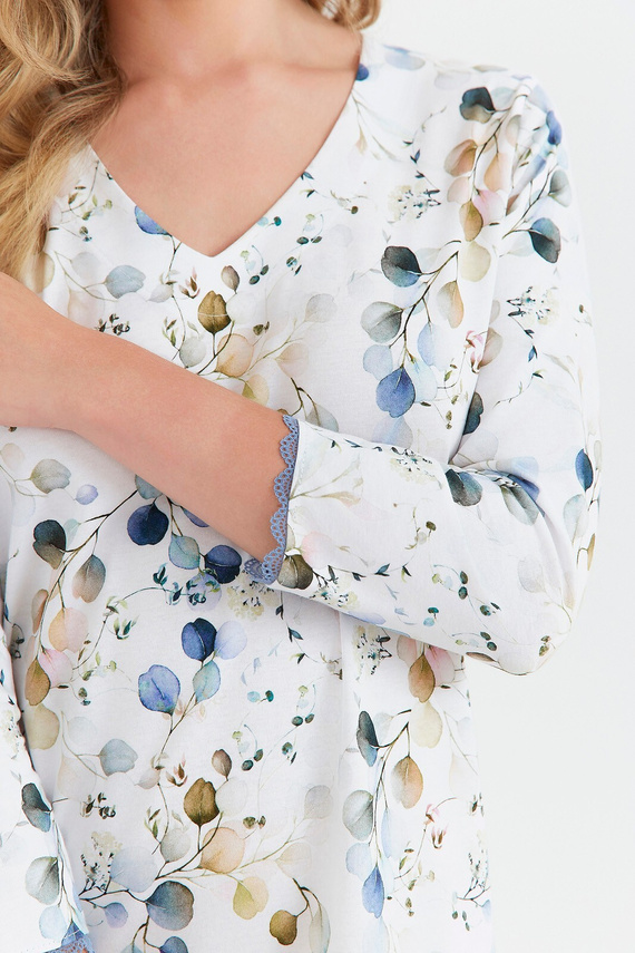 Koszula nocna 401 Cana- botaniczny