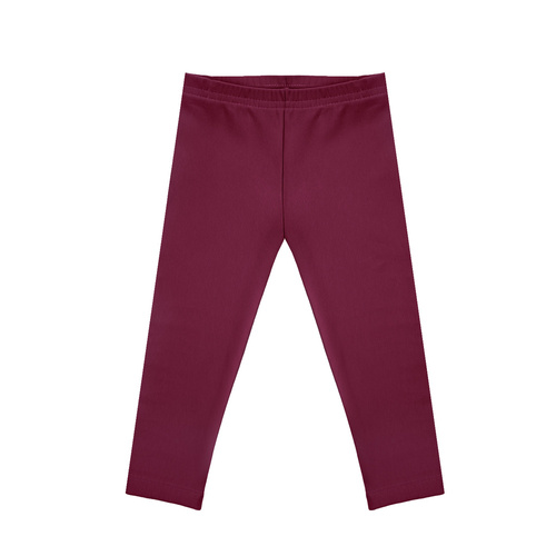 Legginsy dresowe 169520 Nicol - burgundowy