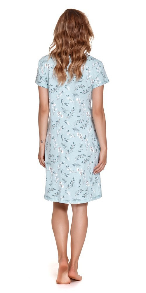 9930 Koszula Nocna ciążowa i do karmienia Doctor Nap - pool blue