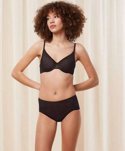 Biustonosz usztywniany Signature Sheer WHP  Triumph- kremowy