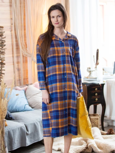 Koszula damska LND 482 Key - granatowy