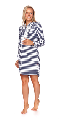 9784 Szlafrok damski Doctor Nap - deep blue