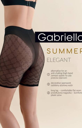 988 Majtki Summer Elegant Gabriella nero