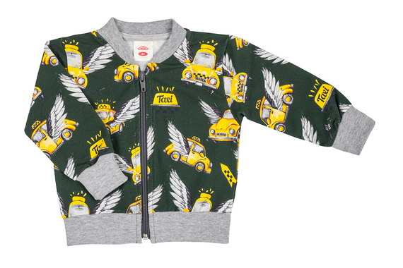 Dres niemowlęcy "Taxi 2" Makoma zielony