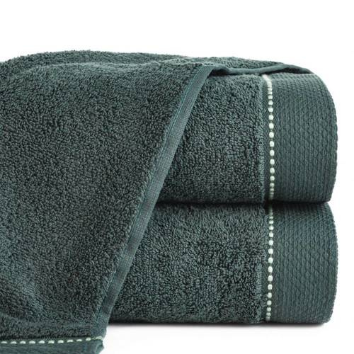 Ręcznik bawełniany Montenegro Eurofirany butelkowa zieleń