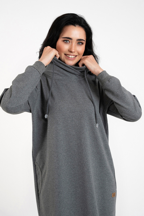 Tunika damska Malmo Italian Fashion - śr. melanż