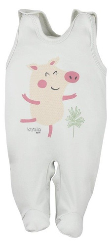 Śpioch bawełniany "FARMA" Koala - łosoś