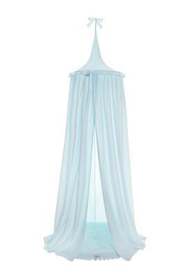 Baldachim sufitowy z falbanką + mata Belisima - turkus