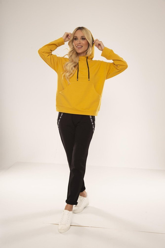 Komplet dresowy 496 Just Forex - miodowy