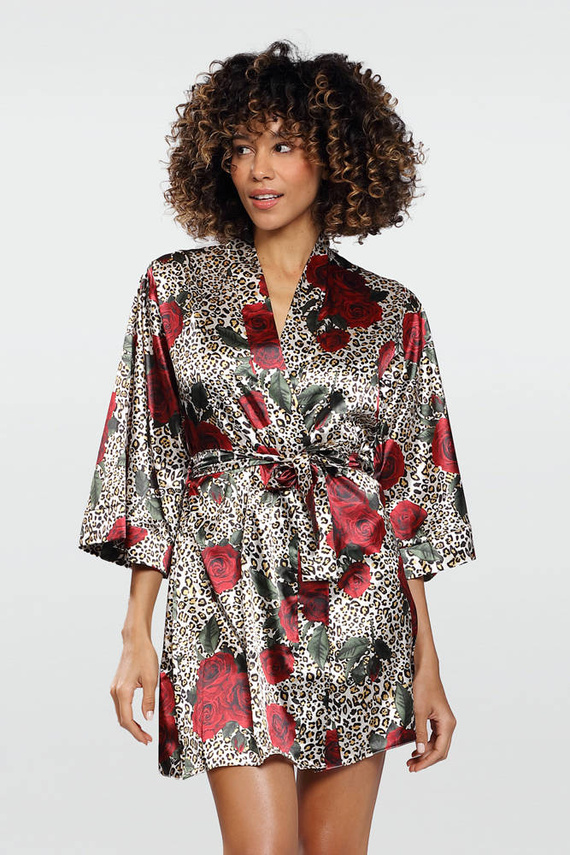 Podomka damska Flowers DKaren DK-P- ecru