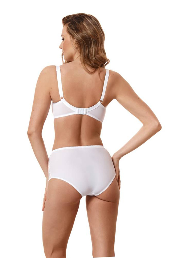 Biustonosz do karmienia miękki MM54 Kostar- biały