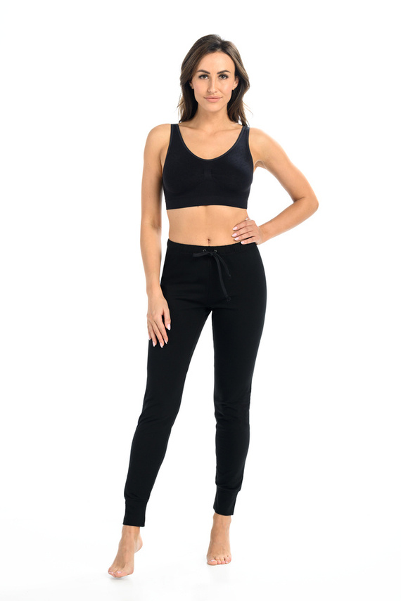 Spodnie piżamowe Ava Teyli - czarny