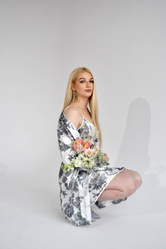 Koszula damska 823 Betty De Lafense - pearl