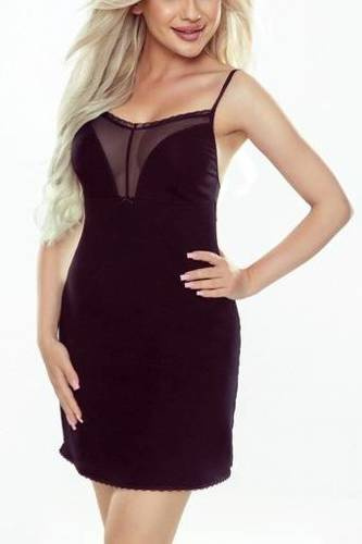 Koszula nocna Maya  Ewana czarny