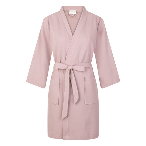 Szlafrok damski Frida ByShelly - brudny róż