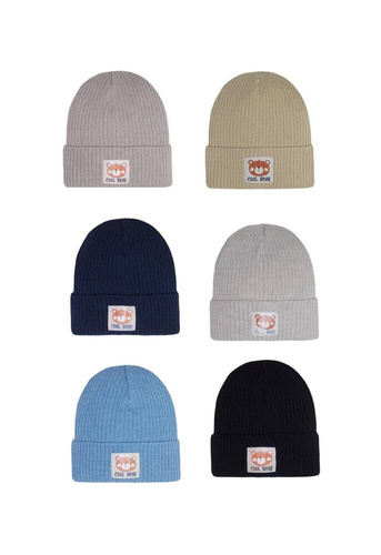 Czapka chłopięca 48-050 AJS mix-kolor