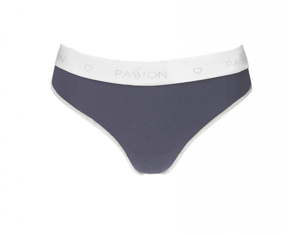 Stringi damskie PS007 Passion ciemny szary