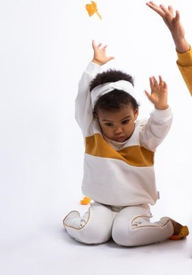 176273 Michalina Bluza dresowa Nicol - kremowy