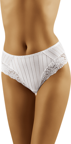 Figi damskie Eco-DI Wol-Bar - biały