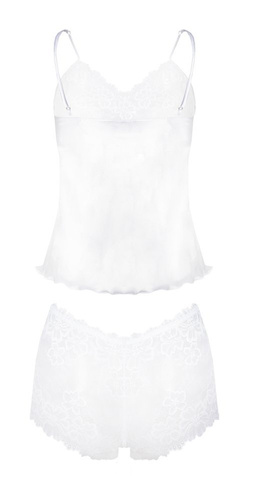 Komplet damski Alexandra DKaren - biały