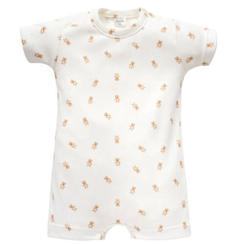 Rampers dla dziecka Lovely Day Pinokio - ecru misie