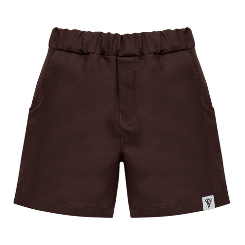 Krótkie spodenki na gumce Safari Pinokio - brązowy