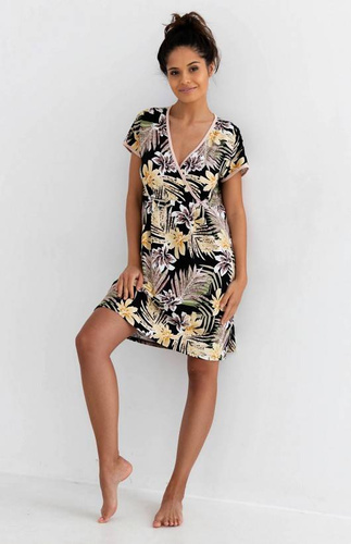 Koszula nocna Rosina Sensis - czarny