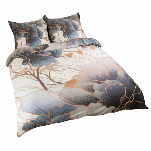 Pościel satynowa kwiaty 12405 Darymex satynlove premium