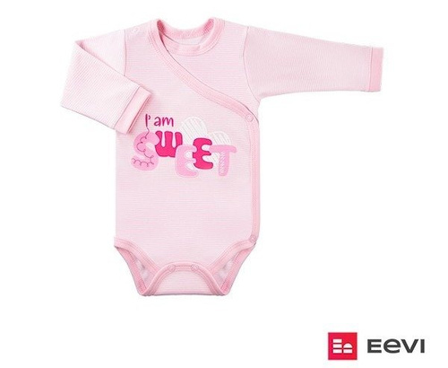 Body rozpinane "HAPPY BABY" Ewa Klucze- beżowe