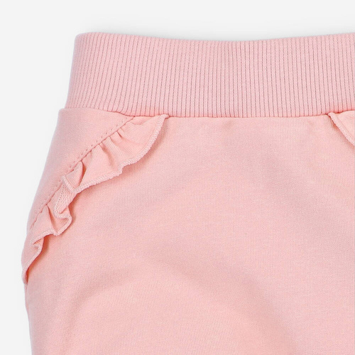 Spodnie dresowe z bawełny organicznej Sunny Nini różowy 