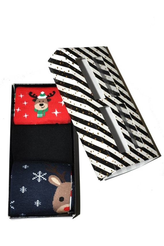 Skarpety Męskie Zestaw Świąteczny Milena mix kolor