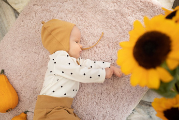 Czapka dla dziewczynki Tres Bien Pinokio - żółty