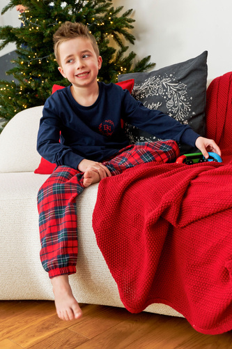 PDU.7129 Piżama dziecięca Unisex Doctor Nap - navy blue