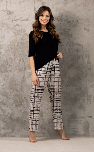 Piżama damska Timeless Momenti Per Me sand