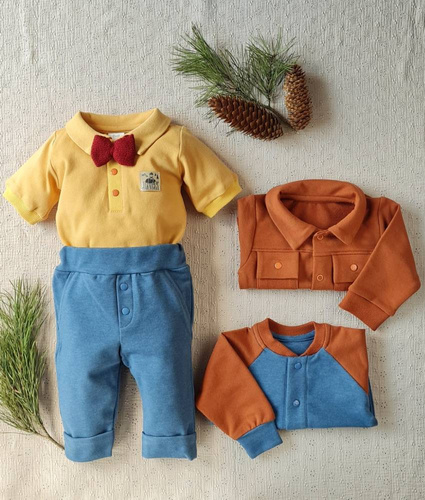 Body polo 281PKR Jack Marija - musztardowy