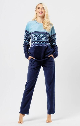 Piżama Damska LHS 894 B24 Key- niebieski 