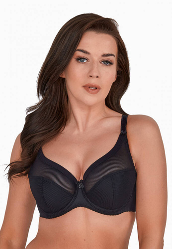 Biustonosz Półusztywniany BS 1058 Sonia Gaia czarny
