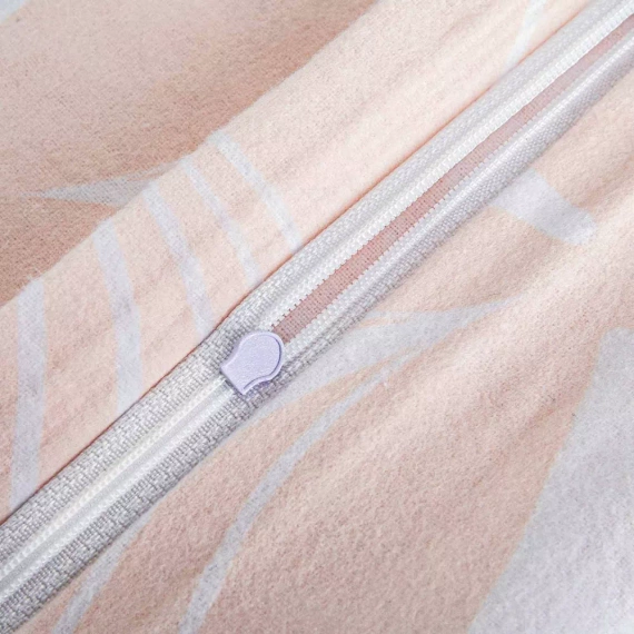 Pościel flanelowa geometria 31506/1 Darymex różowy