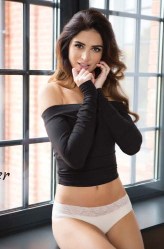 Figi Hipster Panty - beżowy