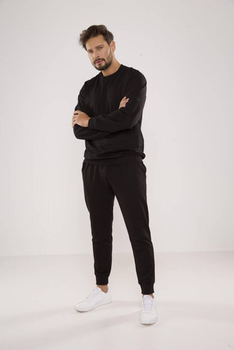 Bluza męska dresowa 728 Just Forex - czarny