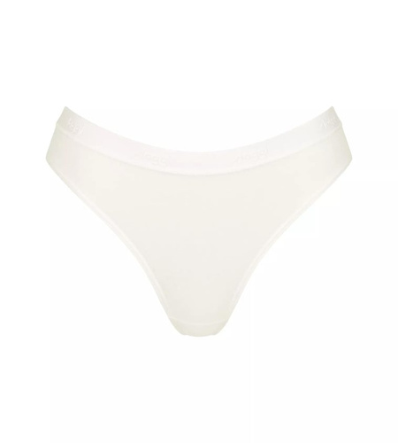 Figi Damskie Casual High leg Sloggi Go - silk white