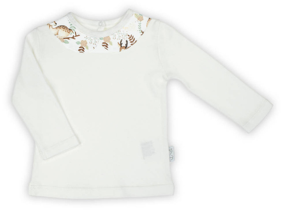 187139 Bibi Bluzka z długim rękawem Nicol - kremowy