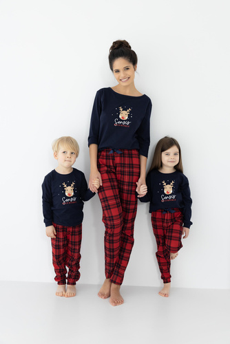 Piżama damska Lucy Sensis - granatowy