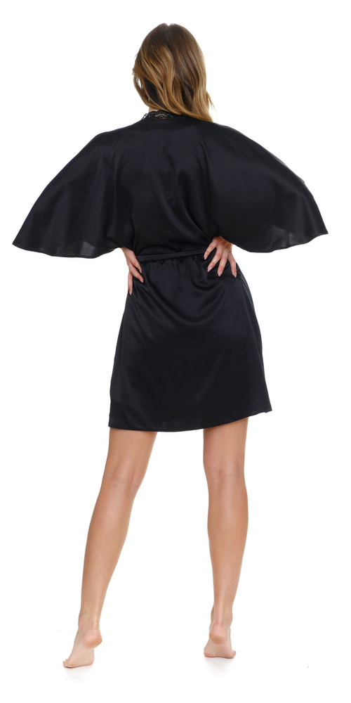 Szlafrok damski 5102 Doctor Nap - black