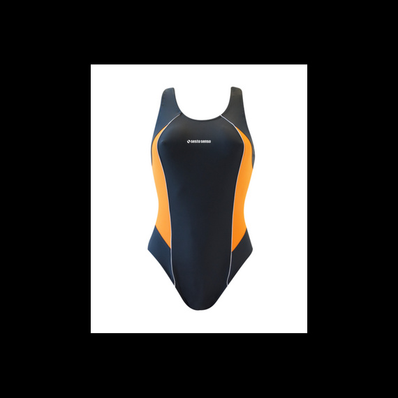 BW 714 Strój kąpielowy jednoczęściowy Sesto Senso grafitowy