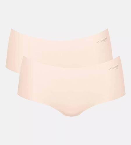 Figi Damskie 2-pak Zero Microfibre 2.0 Short 2P Sloggi - Angora